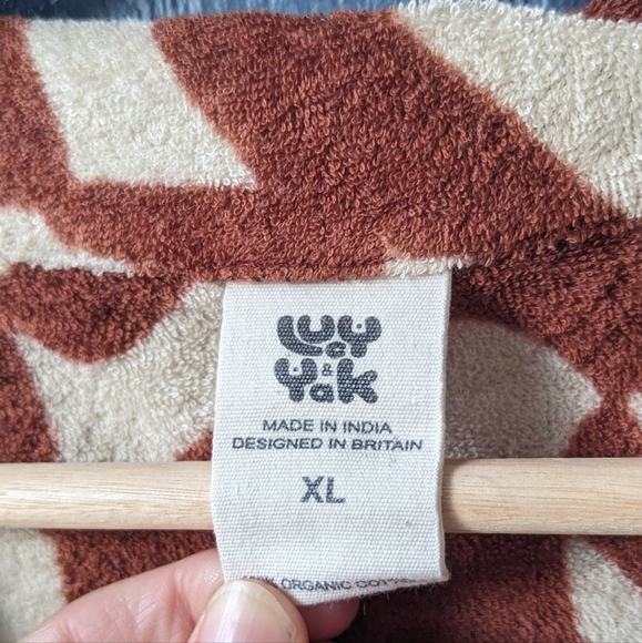 Lucy & Yak Santiago Shirt ORGANIC COTTON TOWELLING - Amara Grid - Picture 10 of 12